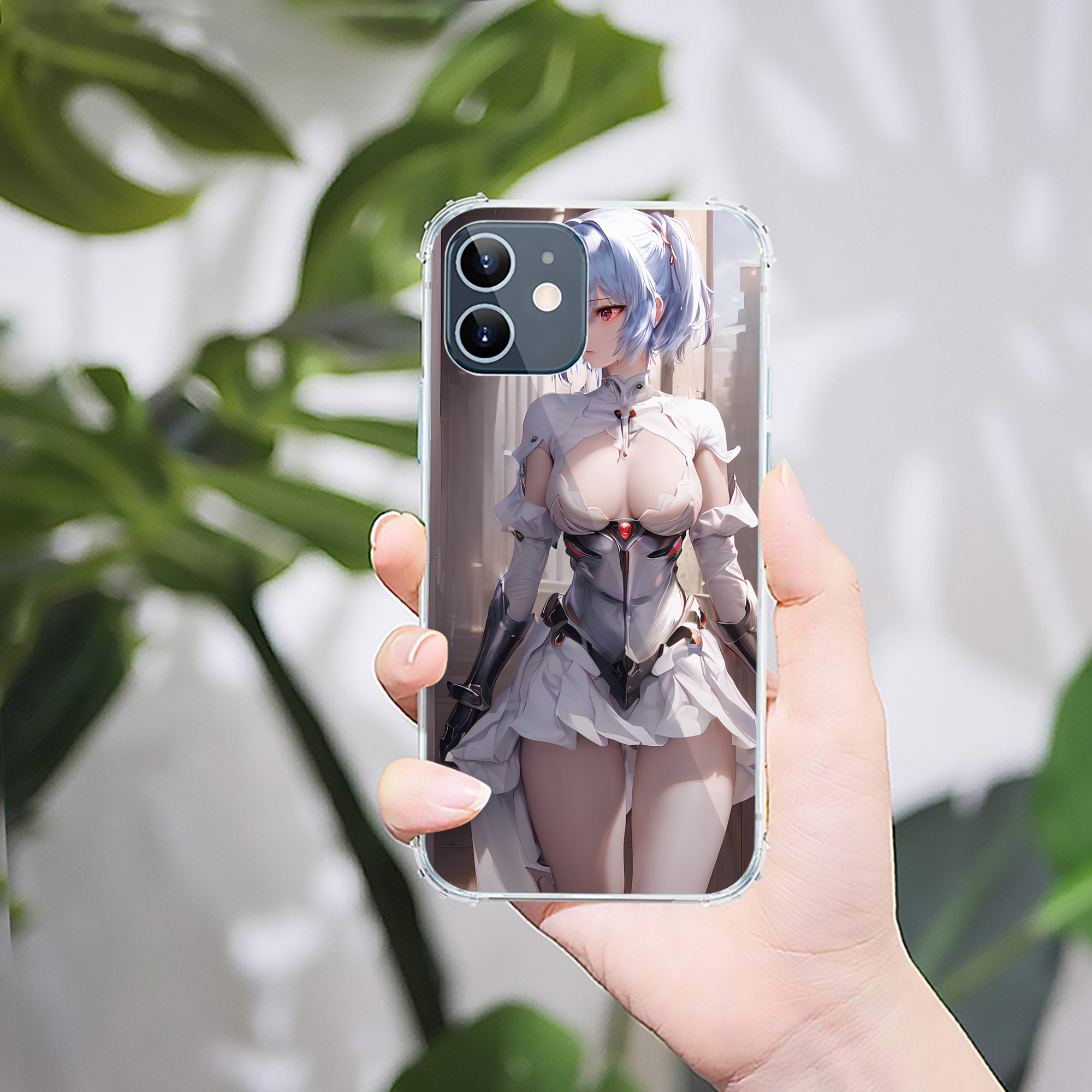 （画像用） EVA 新世紀エヴァンゲリオン 【iPhone 12シリーズ対応】透明スマホケース（クリアソフトケース）